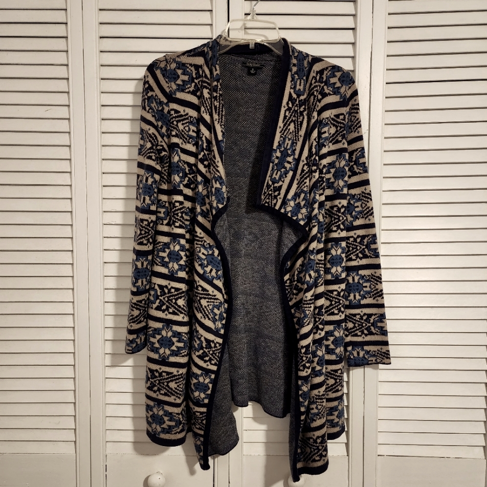 Luckys Brand Drape Front Sweater